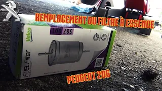 Remplacement du filtre à essence - [Peugeot 206]