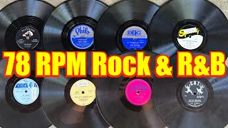 Early R&B - Rock & Roll 78 RPM Record Finds Including Elvis