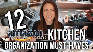 TOP 12 AMAZON KITCHEN ORGANIZATION FINDS | every house needs for under $30
