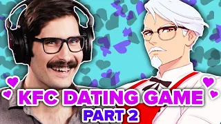 People Seduce Colonel Sanders In KFC Dating Simulator • Part 2