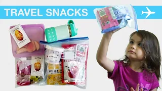 TSA RULES: How to Pack Food Snacks in Carry-on Bag for Airplane Flight