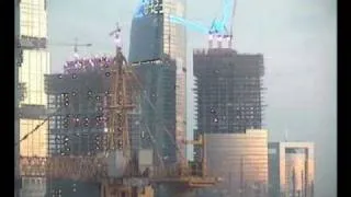 Moscow Federation Tower Time Lapse