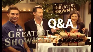 The Greatest Showman | Christmas Cracker Q&A | 2017