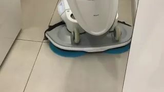 The i-Mop XL. Cleaning toilet flooring in the most effective way