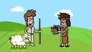 The brothers Cain and Abel 🐑✨ | Animated Bible Stories |  My First Bible | 03