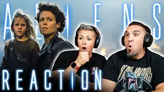 Aliens (1986) Movie REACTION!!