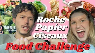 Roche, papier, ciseaux tiktok food challenge - avec Alex L'abbée