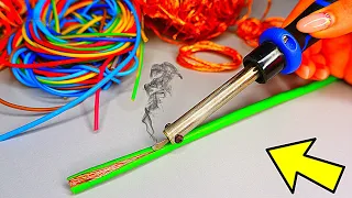 This Video will Make your Life Easier | Top 10 LifeHacks  for Quick Wire Stripping.