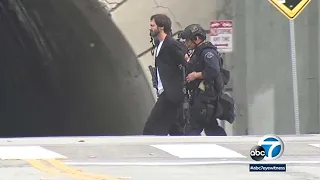 Kidnapping suspect taken into custody after standoff with SWAT team in DTLA I ABC7