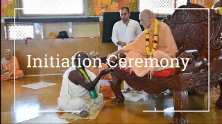 Initiation Ceremony | Diksa | ISKCON Salem | HH Bhakti Vikasa Swami