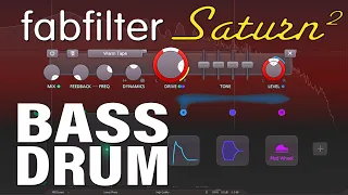 Fabfilter SATURN 2 Bass Drum Mixing To Make Your Kick Sound Great - Fast!