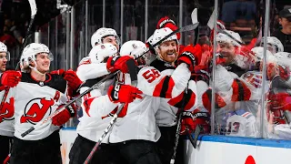 Dougie Hamilton in OT! The Devils are in the series!