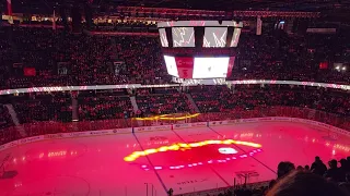 Calgary Flames Introductions | Debuting Reverse Retro 2.0 - Black Pedestal Jerseys | 90s Night