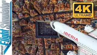 [4K] ULTRA GRAPHICS | Landing Madrid–Barajas Airport | Microsoft Flight Simulator 2020