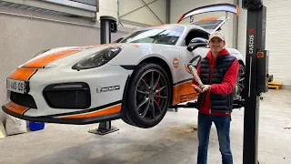 Comment préparer la boîte de vitesse : Porsche Cayman GT4