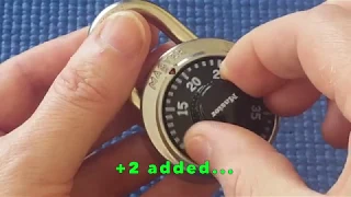 (Picking 97) Some advanced tricks with Master Lock dial combos