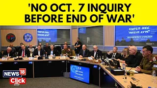 Israel Vs Hamas | Pushing Back AG, Cabinet Secretary Says No Oct. 7 Inquiry Before End Of War | G18V