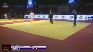 55 kg Шовхалов Х Гусейнов К 22 09 2015 Т2 Всероссийские соревнования памяти Т А З, Кадырова, ГРОЗНЫЙ