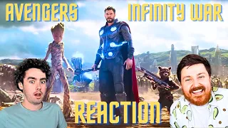 Avengers: Infinity War Reaction Part Two! Josh's First Time Watching The MCU!