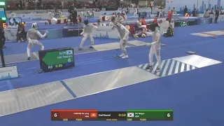 HKG vs KOR | Men's Fencing Team Foil (SF) - FIE Foil World Cup - Hong Kong, China
