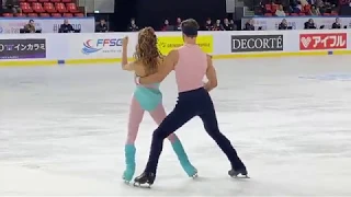 IDF19 Ice Dance RD - Gabriella Papadakis / Guillaume Cizeron (fame)