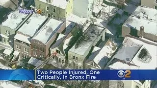 Fire Injures 2 In The Bronx