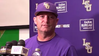 LSU Jay Johnson Saturday WIN over No. 1 Texas A&M postgame