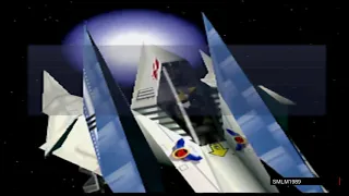 Star Fox 64 - Red Route Playthrough on Expert Mode (N64)