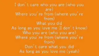 as long as you love me backstreet boys lyrics