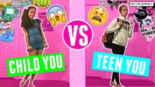 Child you vs Teen You BACK TO SCHOOL EDITION