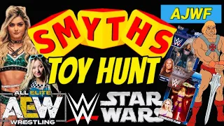 Epic Toy Fig Hunt | Clearance Bargains | AEW Unrivaled Unmatched | WWE mattel Elite 92 93 | Smyths