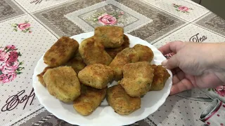 Картофельные котлеты С зеленью и сыром