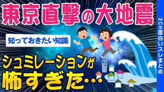 【2ch面白いスレ】東京直撃の大地震シュミレーションがカオスすぎると話題にww【ゆっくり解説】