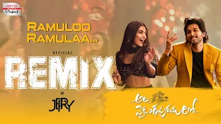 Ramuloo Ramulaa REMIX #AlaVaikunthapurramuloo |  DJ Jefry | Allu Arjun, Pooja Hegde | Thaman S