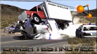 BeamNG Drive Experimental Random Vehicle #19 Crash Testing #122 - Insanegaz