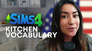 INGLÊS com THE SIMS // Vocabulário de COZINHA em INGLÊS