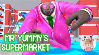 💗 MR YUMMY'S SUPERMARKET (OBBY) Valentine's Day 25 Hearts Badge Roblox Gameplay Walkthrough No Death