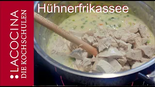 Rezept für ein schnelles Hühnerfrikassee | Lecker und einfach | La Cocina