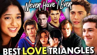 Cast Of Never Have I Ever Debate Most Iconic Love Triangles! (Twilight, Riverdale, Hunger Games)