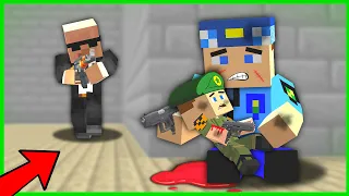 KEREM KOMİSER VE BEBEK ASKER VURULDU! 😱 - Minecraft