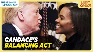 Candace Owens TWISTS HERSELF INTO  PRETZEL To Appease Trump!