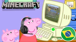 Peppa Pig Joga Minecraft