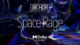 8K HDR Digital Art ｜ Space Rage ｜ 4K Dolby Vision™