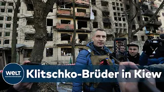 KAMPF UM DIE HEIMAT: Klitschko-Brüder bleiben in ukrainischer Hauptstadt um sie zu verteidigen