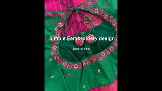 Embroidery design #aaribeadwork #embroidery #viral @RashmiMukund75