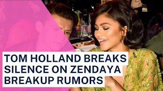 Tom Holland Breaks Silence On Zendaya Breakup Rumors