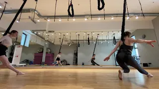 Bungee Fitness with a Russian ballet dancer