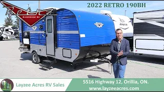 2022 Riverside Retro 190BH - Layzee Acres RV Sales