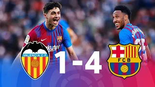 Valencia vs Barcelona [1-4], La Liga 2022 - MATCH REVIEW