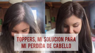 Introducción a Los Toppers: mi solución para mi pérdida de cabello. Con el Melanie Topper de UniWigs